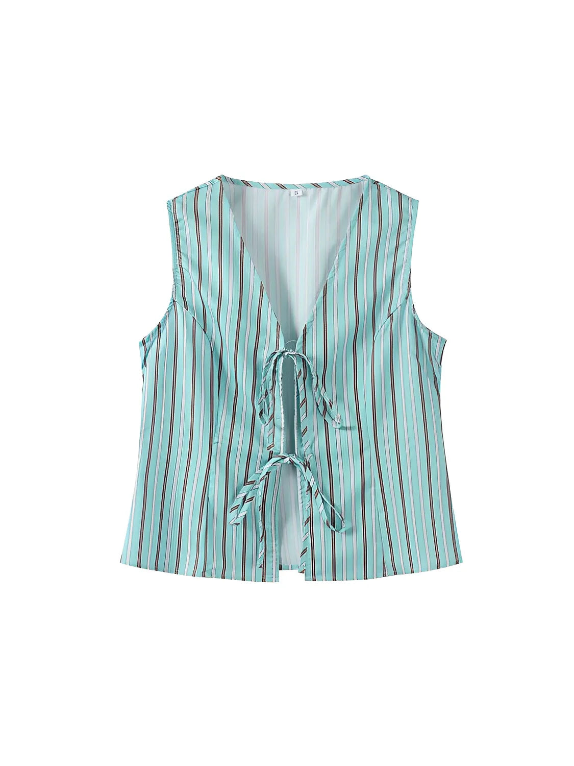 Conjunto Feminino em Tecido Leve com Blusa de Fechamento Frontal e Calça Ajustável - Stephanie