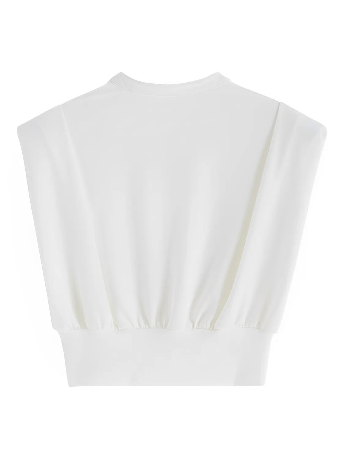 Blusa Feminina Básica com Gola Padre e Decote em V - Veronica