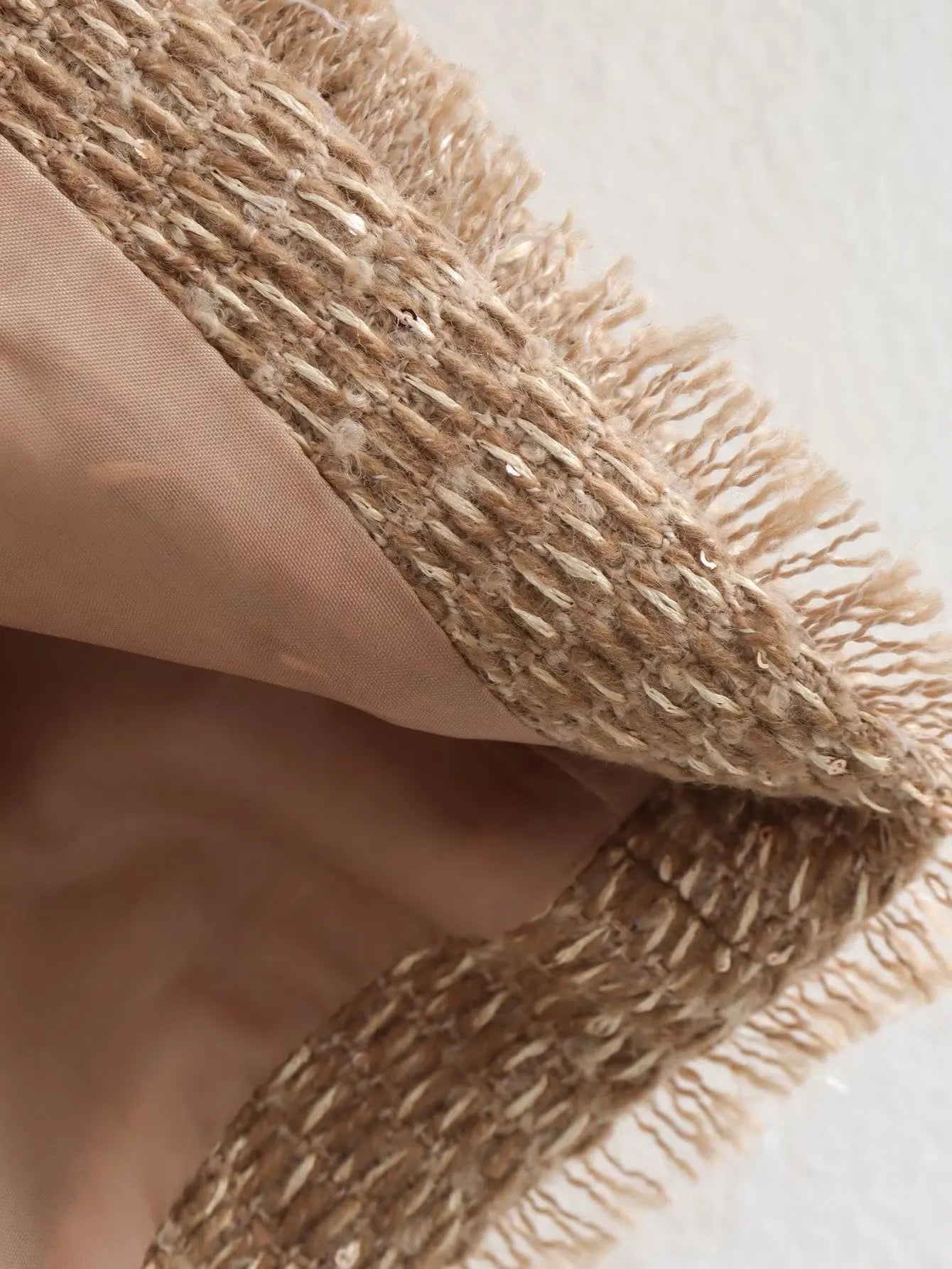 Jaqueta Feminina Tweed Texturizada com Botões e Bolsos - Giorgia