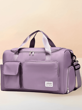 Bolsa Mala Feminina Grande Impermeável com Bolsos Multifuncionais – Kelly