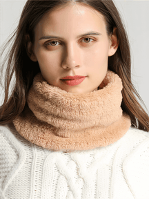 Cachecol Feminino Tipo Gola Redonda Peluciado Térmico – Eduarda