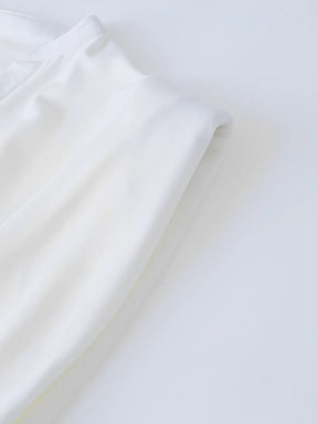 Blusa Feminina Básica com Gola Padre e Decote em V - Veronica