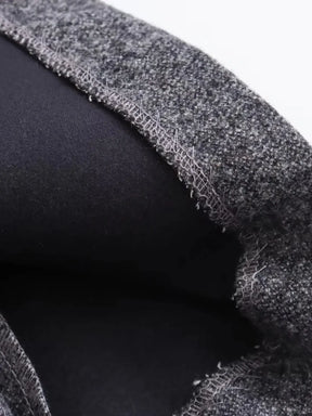 Conjunto Feminino de Blazer com Colarinho e Saia Midi em Lã Batida - Anastacia