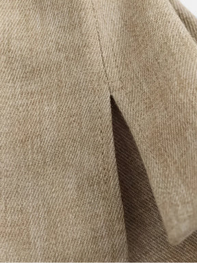 Conjunto Feminino com Blusa de Ombro Único com Amarração na Cintura e Calça Reta - Lucie