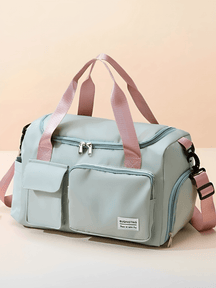 Bolsa Mala Feminina Grande Impermeável com Bolsos Multifuncionais – Kelly