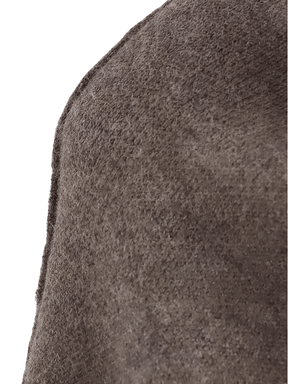 Casaco Feminino Poncho com Gola Lenço Elegante – Alana
