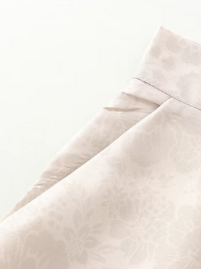Conjunto Feminino Floral de Alfaiataria com Blazer de Botão e Calça Flare - Lia