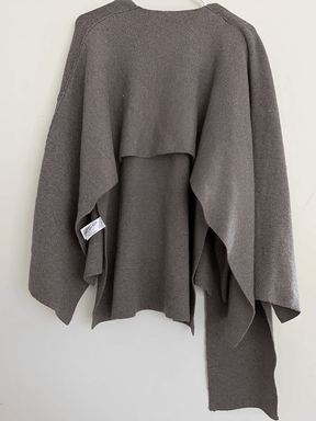 Casaco Feminino Poncho com Gola Lenço Elegante – Alana