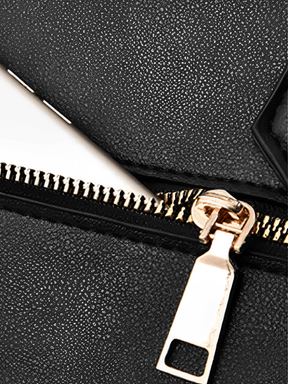 Conjunto de 2 Bolsas Femininas Elegantes com Alça Transversal e de Ombro com Zíper e Acessórios – Amber