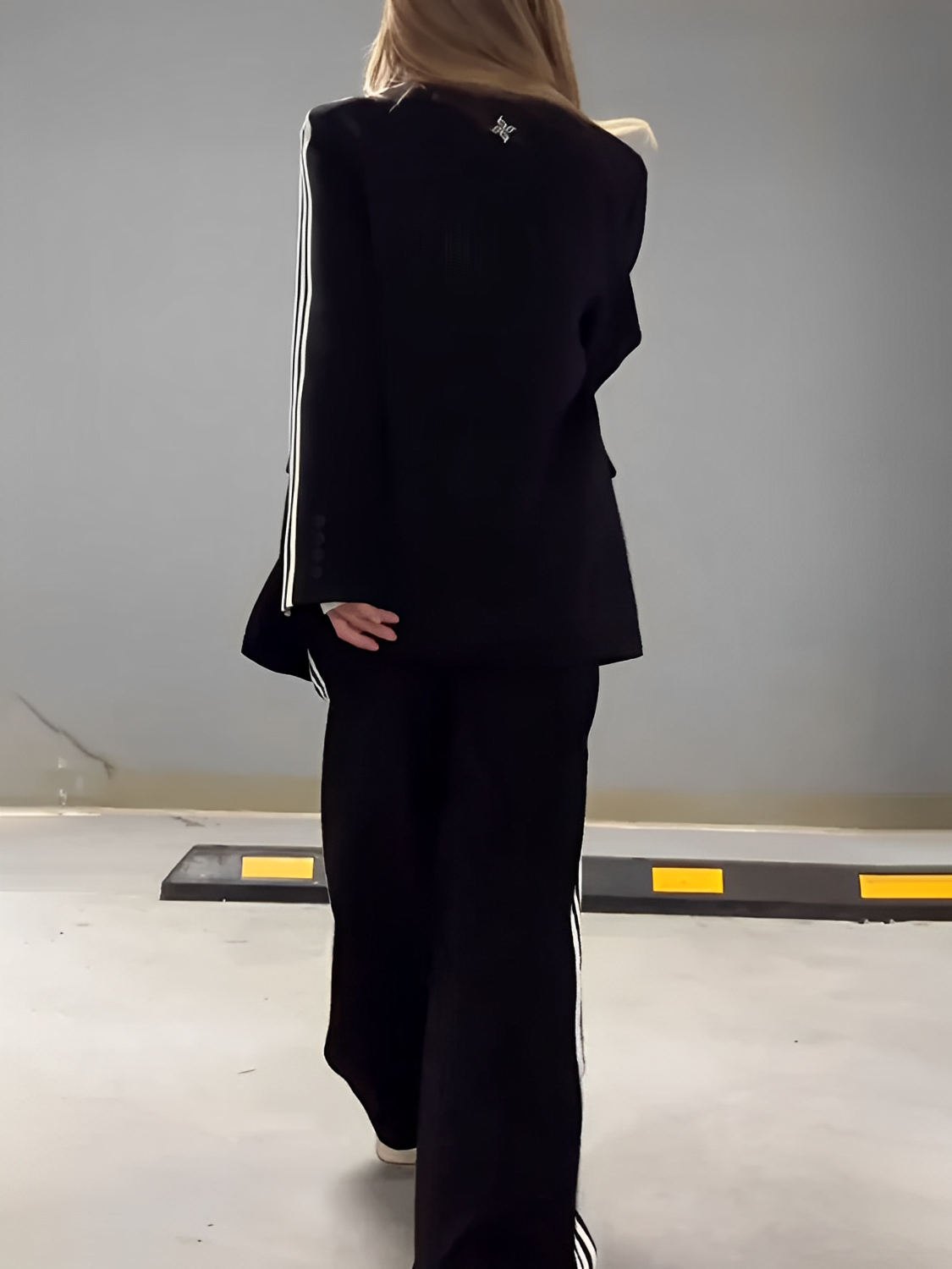 Conjunto Feminino Claire – Blazer Oversized e Calça Pantalona com Listras | Moda Casual Chic