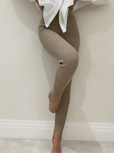 Calça Feminina Legging Canelada Cintura Alta com Pézinho - Leticia