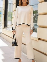 Conjunto Feminino Luna: Blusa Mullet e Calça com Cós Elástico – Look Comfy e Elegante