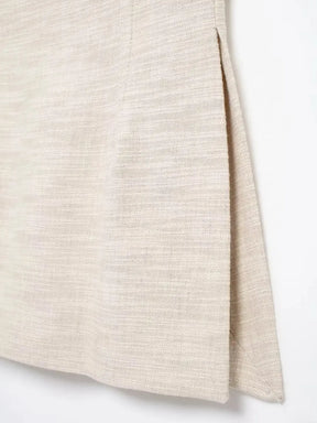 Conjunto Feminino de Linho com Blusa Tomara que Caia e Calça Reta - Heloise