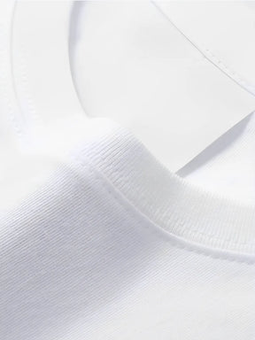 Blusa Feminina Básica de Algodão Manga Curta Decote Redondo - Cibele