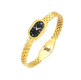 Relógio Feminino Dourado Luxe