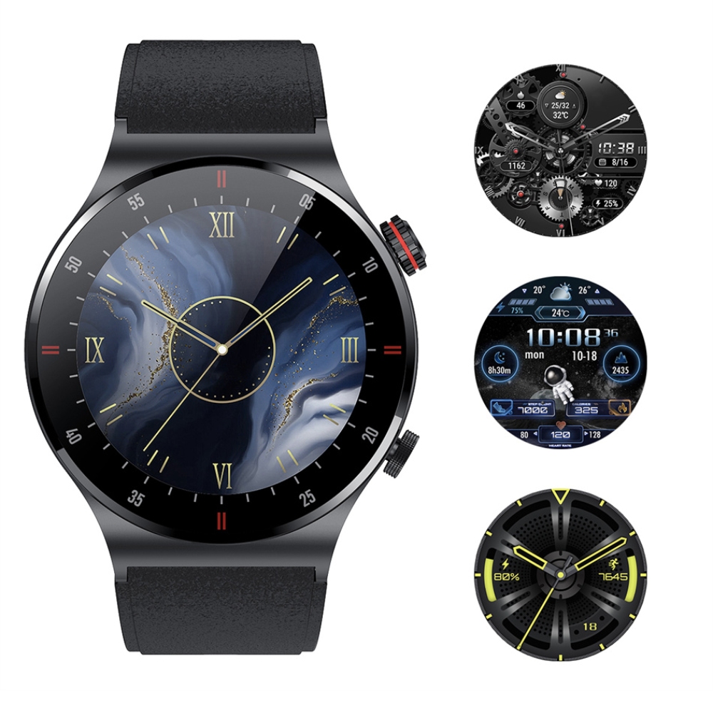 Relógio Smartwatch de Luxo - Model Boss 2 Pulseiras