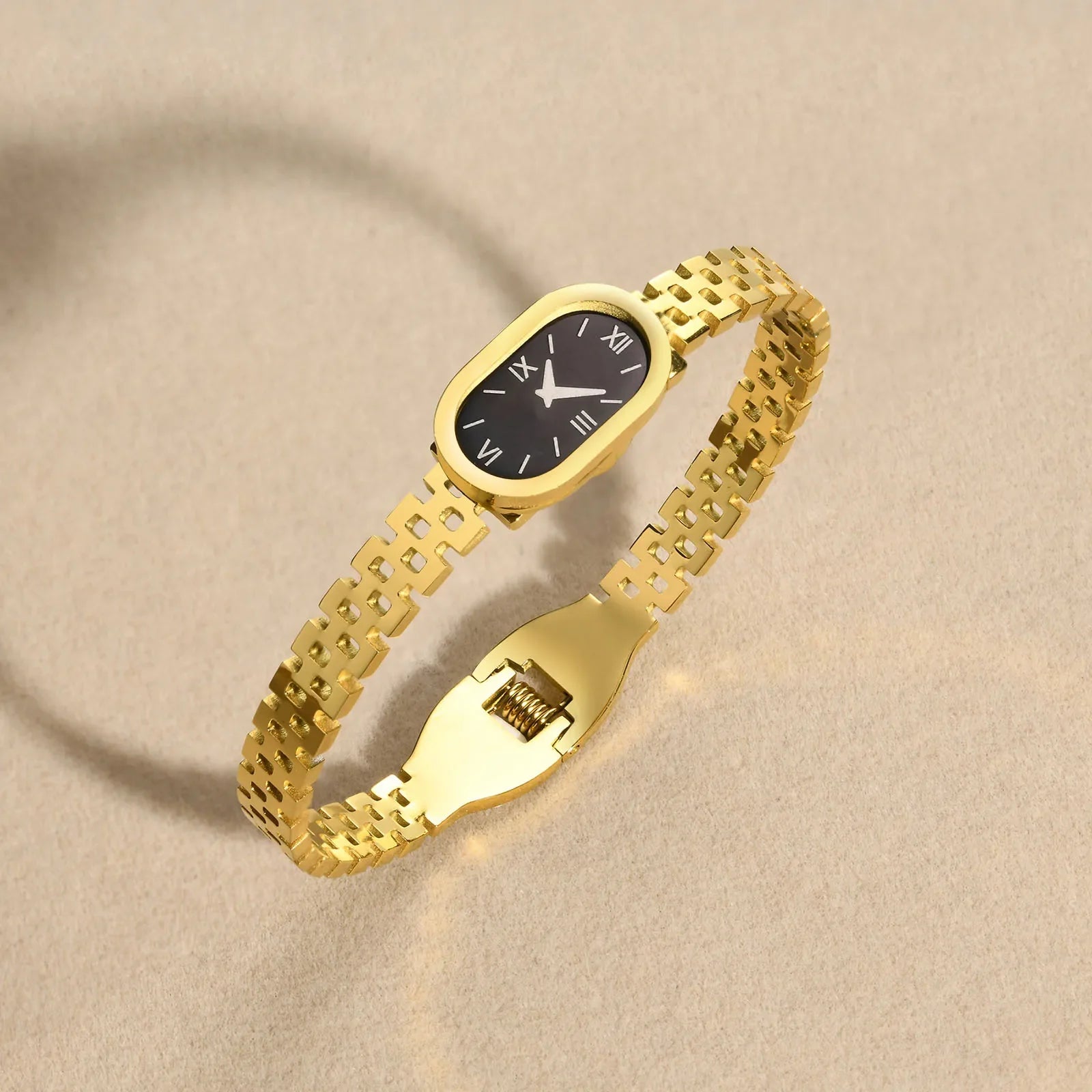 Relógio Feminino Dourado Luxe