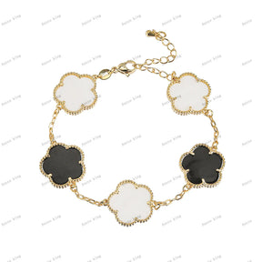 Pulseira Trevo Banhado a Ouro 18k