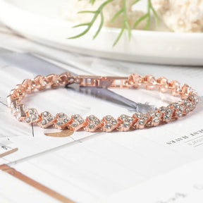 Pulseira Infinity Rhinestone