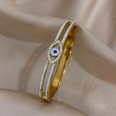 Pulseiras de aço inoxidável Flashbuy-Evil Eye