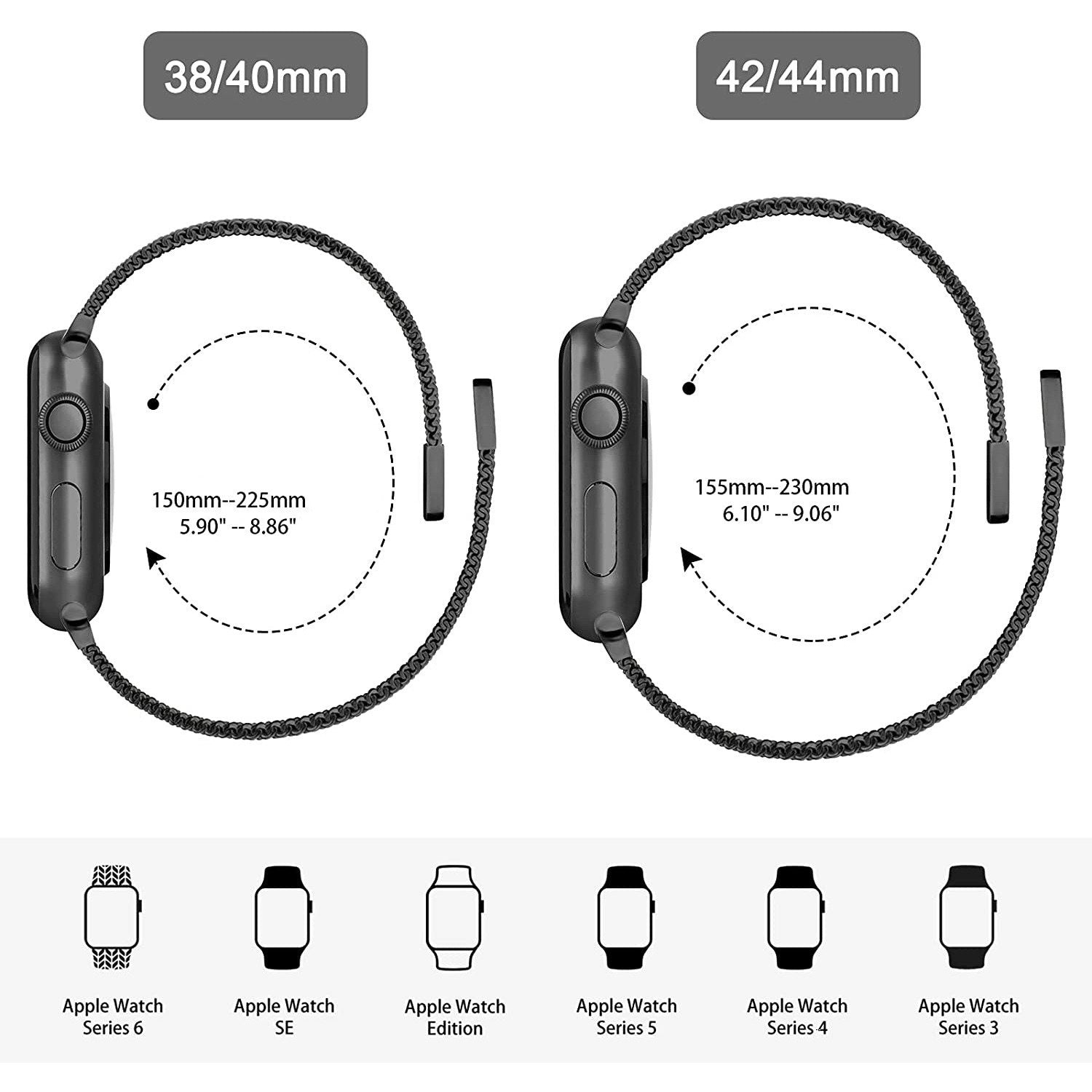 Pulseira Apple Watch Magnética